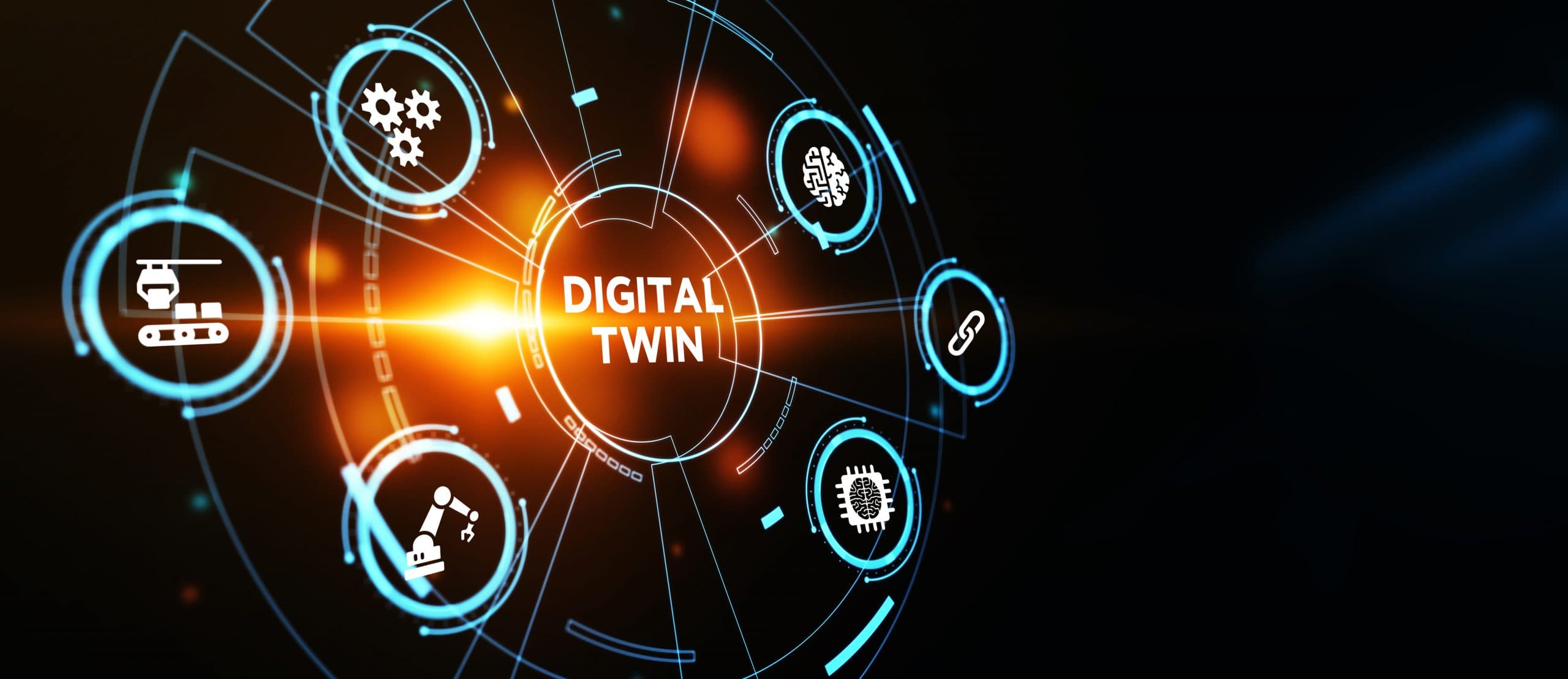 Digital twin technology visual for port operations