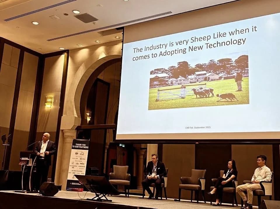 Richard Butcher presenting at CTAC Asia 2025